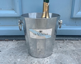 De Venoge Argit Champagner Kübel Französischer Mid Century Eiskübel