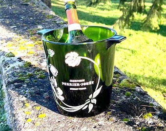 Vintage French Champagne Ice Bucket ,large Perrier-jouet Champagne