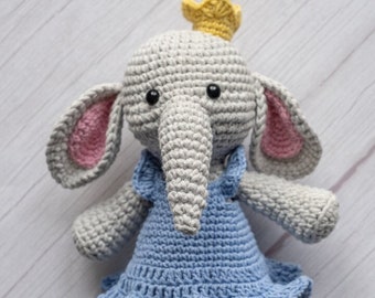 INSTANT DOWNLOAD Stella the Elephant amigurumi crochet pattern - PDF instructions