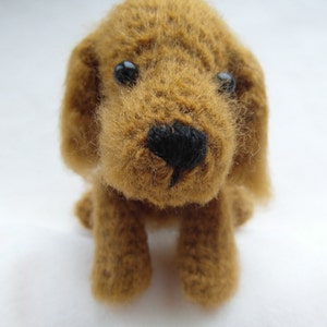 Cocker Spaniel puppy crcohet PATTERN - PDF instructions