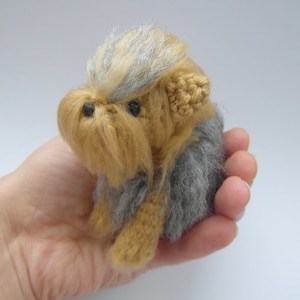 CROCHET PATTERN ONLY Yorkshire Terrier - York- Yorkie pdf instructions