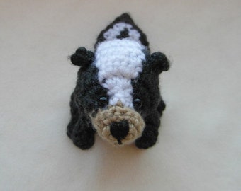 PATTERN ONLY - crochet skunk - PDF instructions