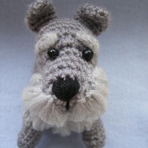 PATTERN ONLY Schnauzer Crochet PDF instructions image 3