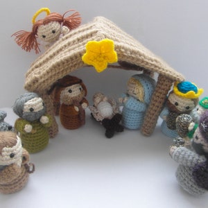 Amigurumi Nativity Scene - crochet pattern - PDF instructions