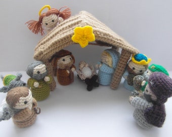 Amigurumi Nativity Scene - crochet pattern - PDF instructions