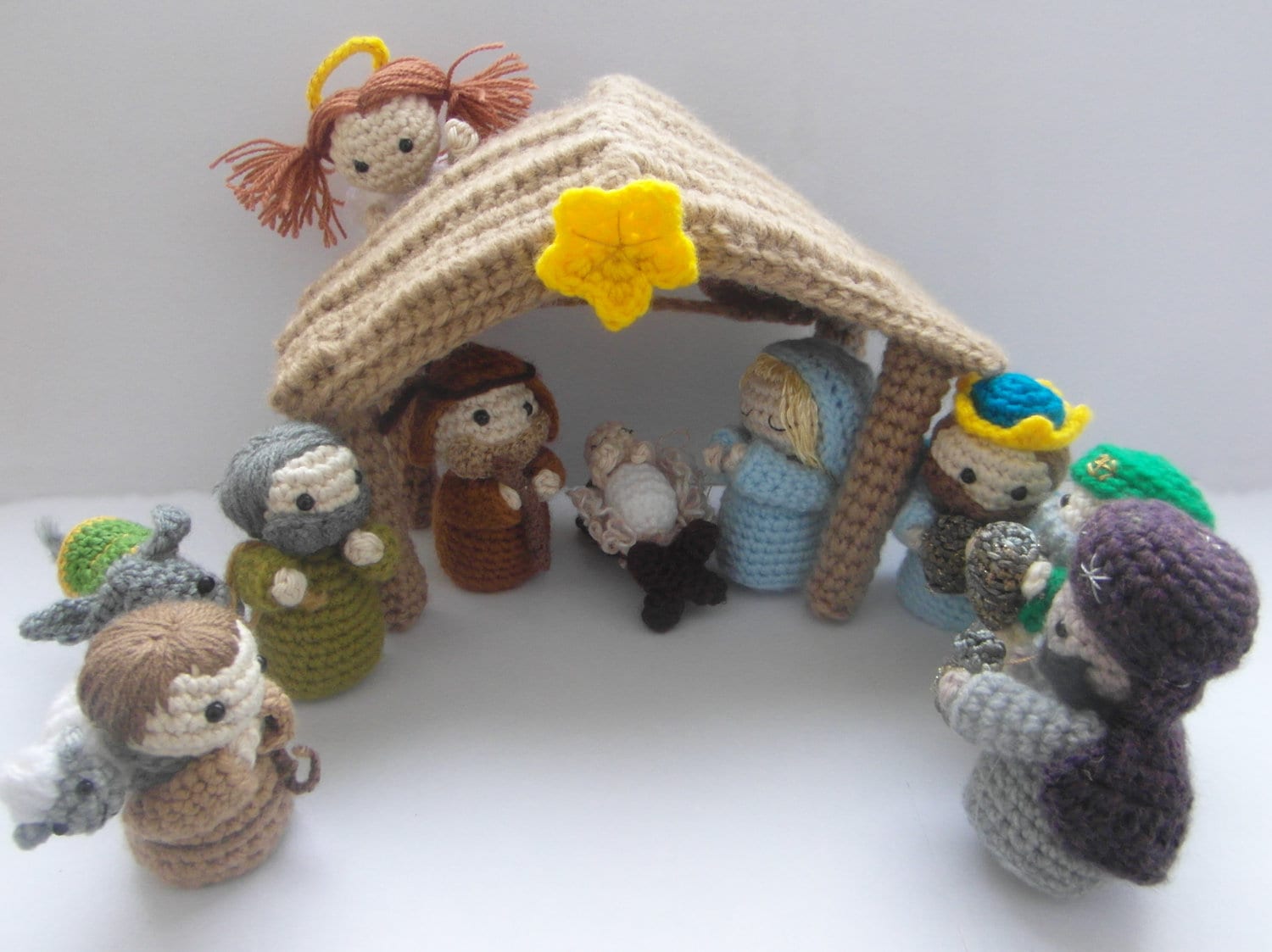 Amigurumi Nativity Scene - Crochet Pattern - PDF Instructions - Etsy