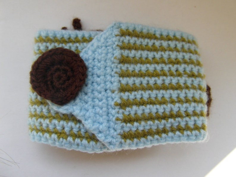 crochet PATTERN ONLY Owl mug cozy pattern PDF instructions image 4