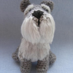 PATTERN ONLY Schnauzer Crochet PDF instructions image 4