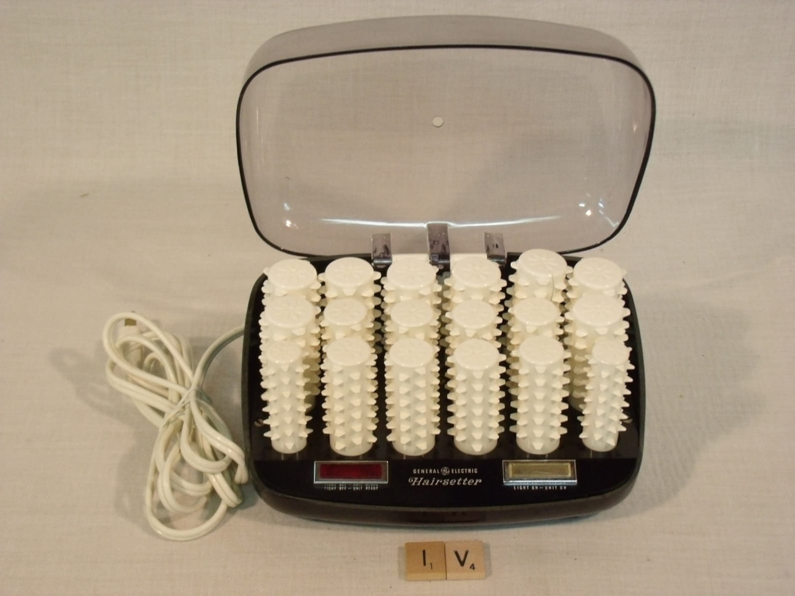 General Electric Hairsetter Hot Rollers Curlers HCD1 Italy Etsy