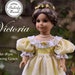 Patricia Sears reviewed PDF Pattern Victoria 1830s Romantic Era Dress Evening Gown for 18 inch dolls such as American Girl