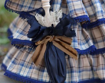 No-Sew Doll Parasol Kit and Pattern for 18 inch dolls