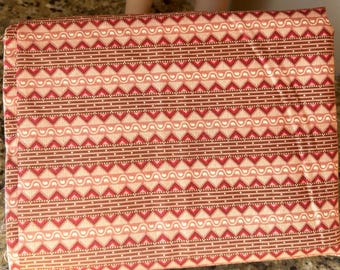 Doll clothing fabric Bold Pink Stripe Cotton