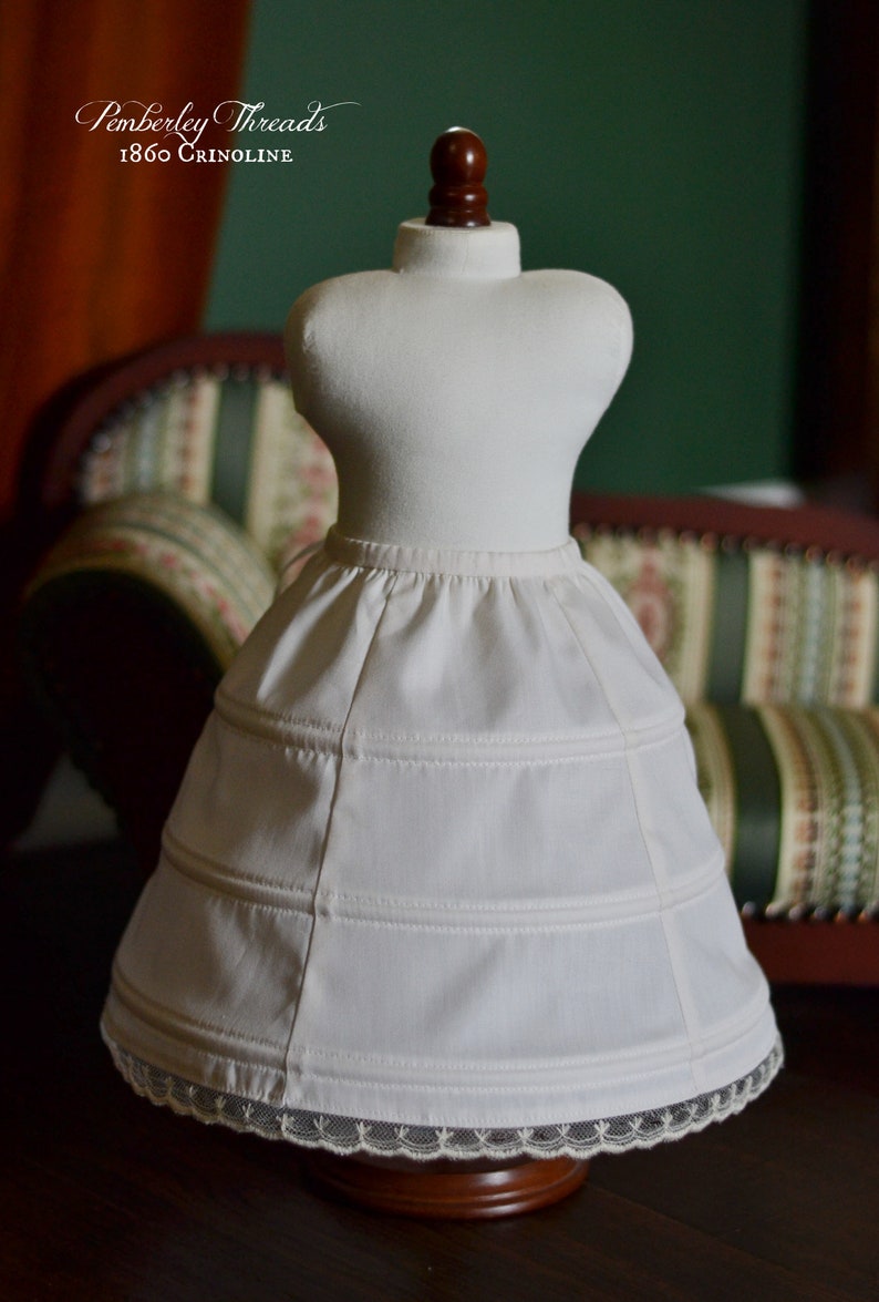 PDF Sewing Pattern 1860 Crinoline Hoop Skirt for 18 Inch Dolls - Etsy UK