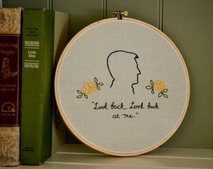 North and South Mr. Thornton Embroidery Hoop Art Etsy
