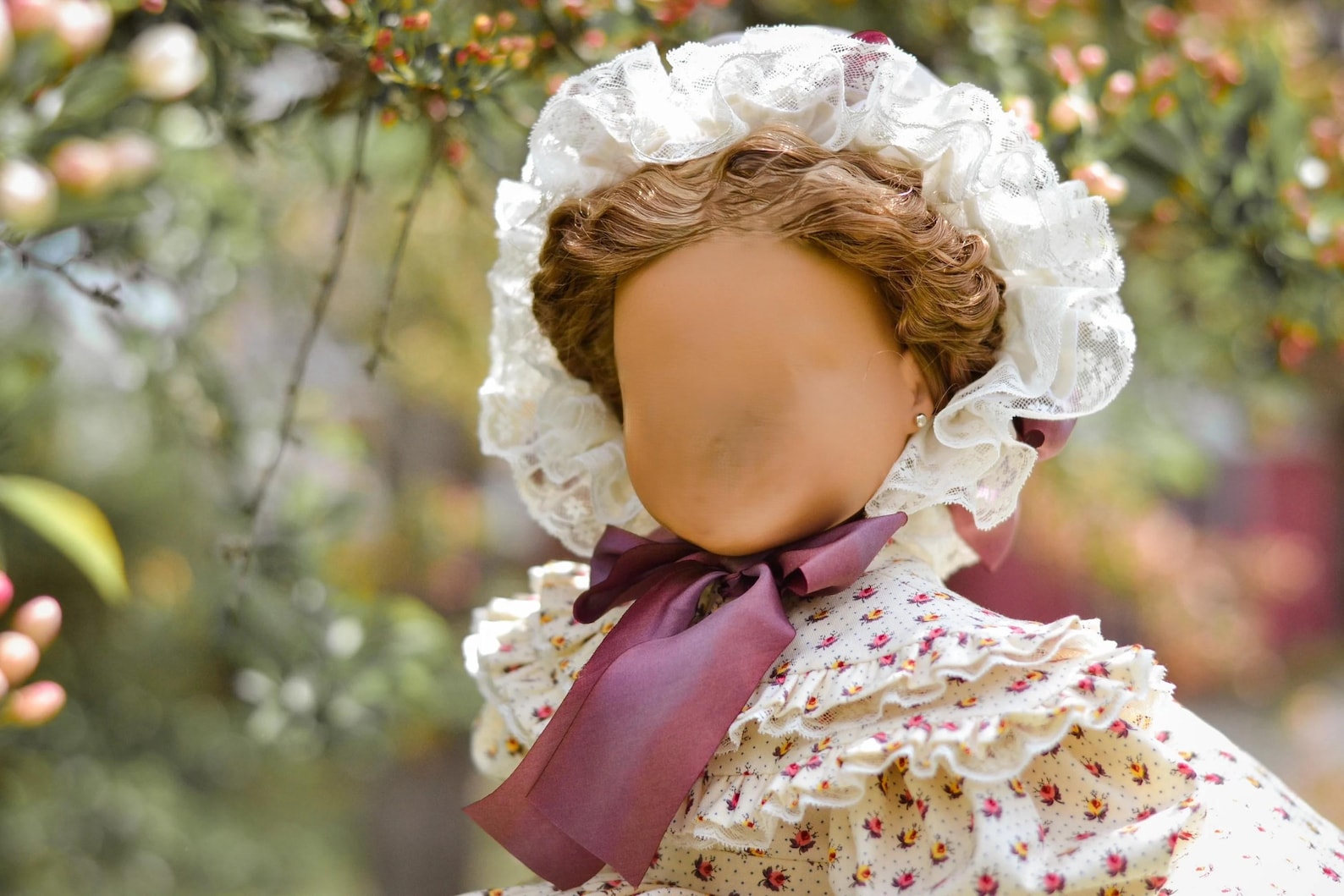 PDF Sewing Pattern Catherine 1830s Shift, Cap and Stays for 18 Inch ...