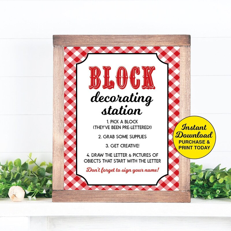 Baby Blocks Printable - Etsy