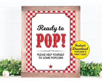Ready to Pop Printable - Etsy