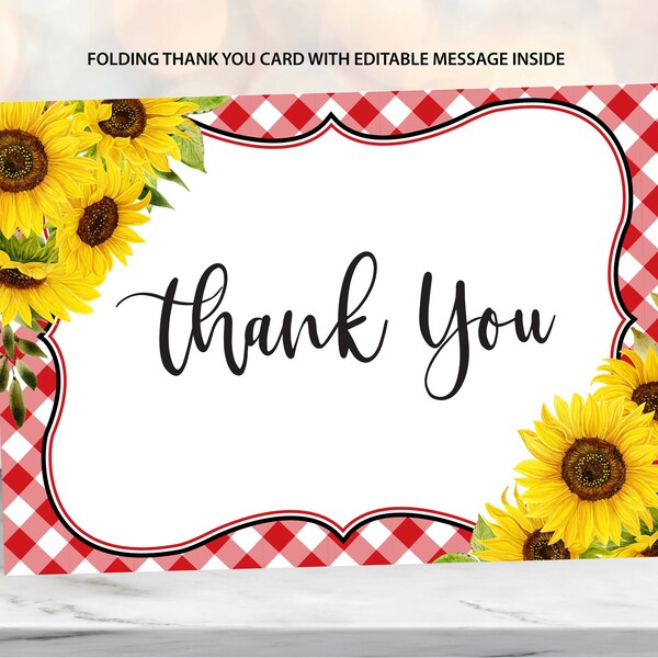 Baby Shower Thank You Cards Etsy