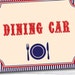 Train Dining Car Sign Train Printable Sign 8 X 10 Inches - Etsy