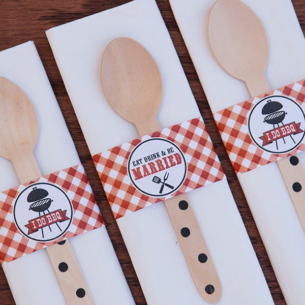 I Do Bbq Napkins Etsy