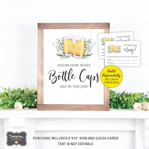 How Well Do You Know the Bride and Groom Game, Brews Before I Dos Game, Engagement Party Game, Couples Wedding Shower Game, Bridal Shower image 8