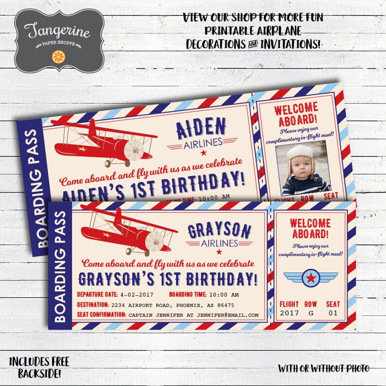 Airplane Birthday Favors Sign INSTANT DOWNLOAD Airplane Baggage Claim 
