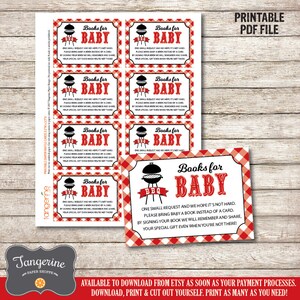 Baby Q Diaper Raffle Sign, BBQ Baby Shower Sign, Baby Q Decorations, Printable PDF File, Instant Download image 8