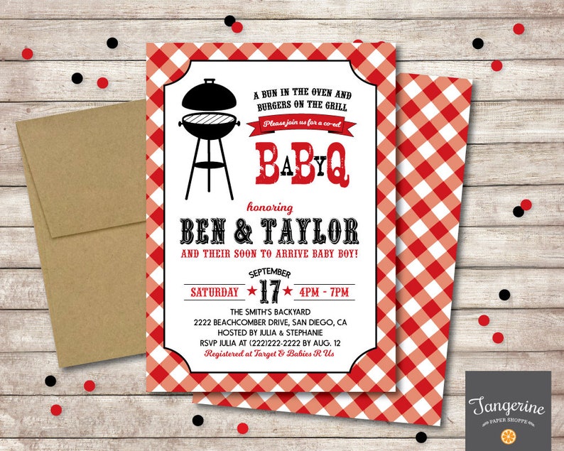 Baby Q Diaper Raffle Sign, BBQ Baby Shower Sign, Baby Q Decorations, Printable PDF File, Instant Download image 3