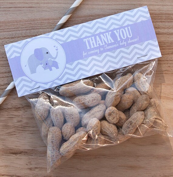 elephant baby shower favors girl