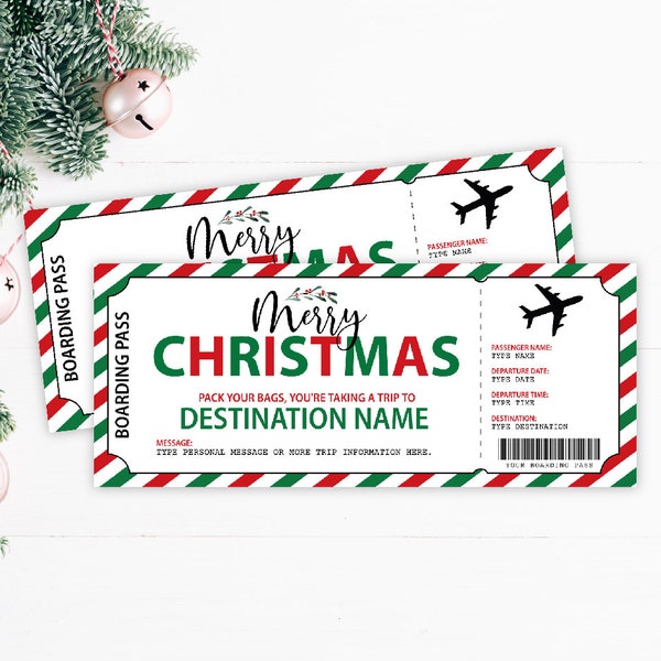 Airline Ticket - Etsy