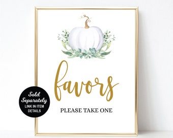 Kreatwow Banner di zucca piccola Banner per baby shower autunnale per decorazioni di rivelazione di genere Forniture per feste Ragazzi Ragazze Sfondo