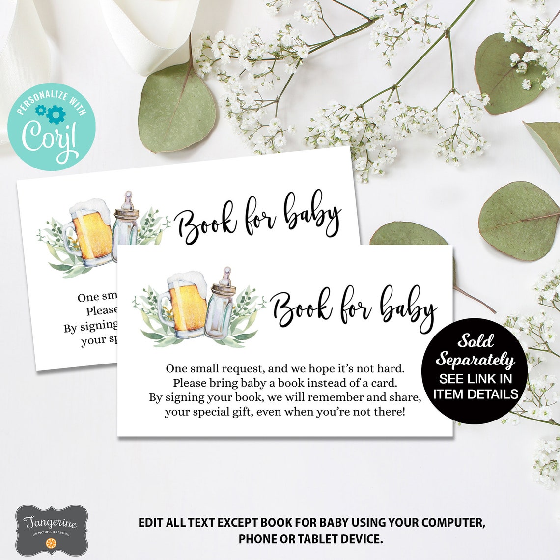 Pacifier Pong Game A Baby is Brewing Game Baby Shower Game Etsy