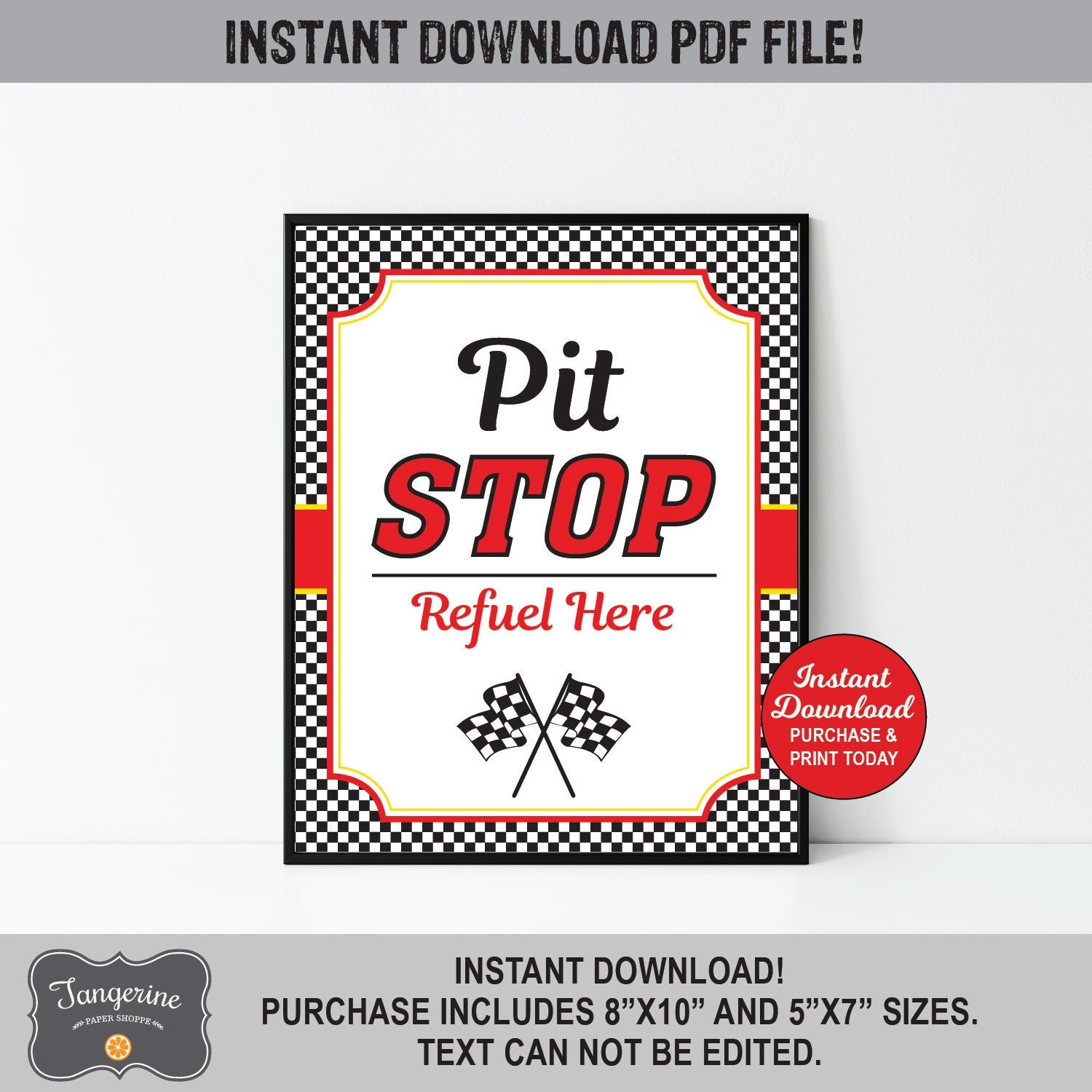 pit-stop-sign-race-car-birthday-sign-printable-racing-food-party-sign-boy-birthday-car-birthday-instant-download-etsy