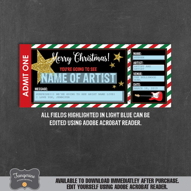 concert gift ideas