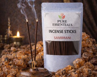 Sambrani doftrökelsepinnar indisk benso Loban Aroma Agarbatti Pure Essentials