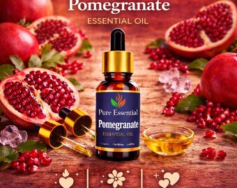 Pure Essential Pomegranate Fragrance Oil – Sweet Fruity Aroma for Diffusers, Candles, Soap