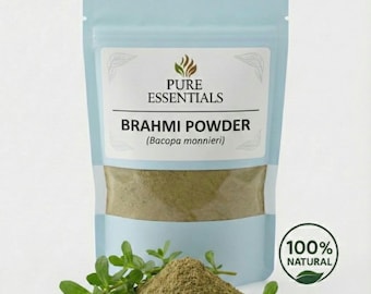 Pure Brahmi Powder | Ayurvedic Herbal Supplement