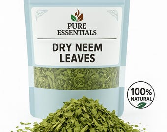 Ayurvedische getrocknete Neemblätter: Natürliches Entgiftungskraut für Haut und Haare