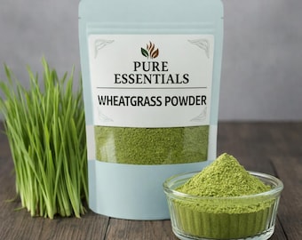 Wheatgrass Powder | Natural Green food Powder | Plant Based Nutrition | Smoothie & Juice Mix