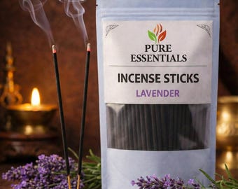 Lavendel Rökelsepinnar Blommig Arom Agarbatti Hemdoft Pure Essentials