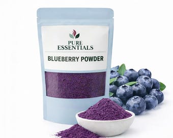 Frystorkat blåbärspulver | Naturlig vegansk bak- och smoothieingrediens