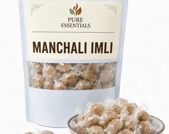 マンチャリ・イムリ・タマリンドキャンディ　伝統的なインドの甘酸っぱいタマリンド菓子