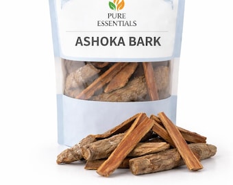 Pure Essential Ashoka Chhal – Natural Dried Ashoka Tree Bark for Herbal Blends