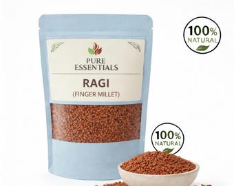 Natural Ragi Grain | Whole Finger Millet, Traditional Kitchen Essential