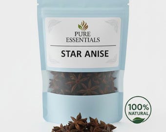 スターアニス（ホール）、料理やお茶に使える純粋な天然芳香スパイス