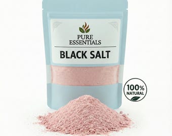 Kala Namak Black Salt Powder | Himalayan Vegan Spice