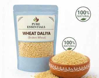 Natural Wheat Daliya | Unpolished Broken Wheat Cereal