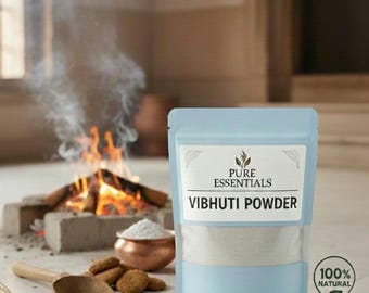 Pure Vibhuti Sacred Ash | Hindu Puja Essential