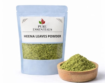 Pure Henna Powder for Hair Art, Mehndi Design, Herbal DIY Hair Care