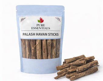 Palash Havan Samidha Sticks for Puja, Sacred Wood for Ritual Fire Ceremony